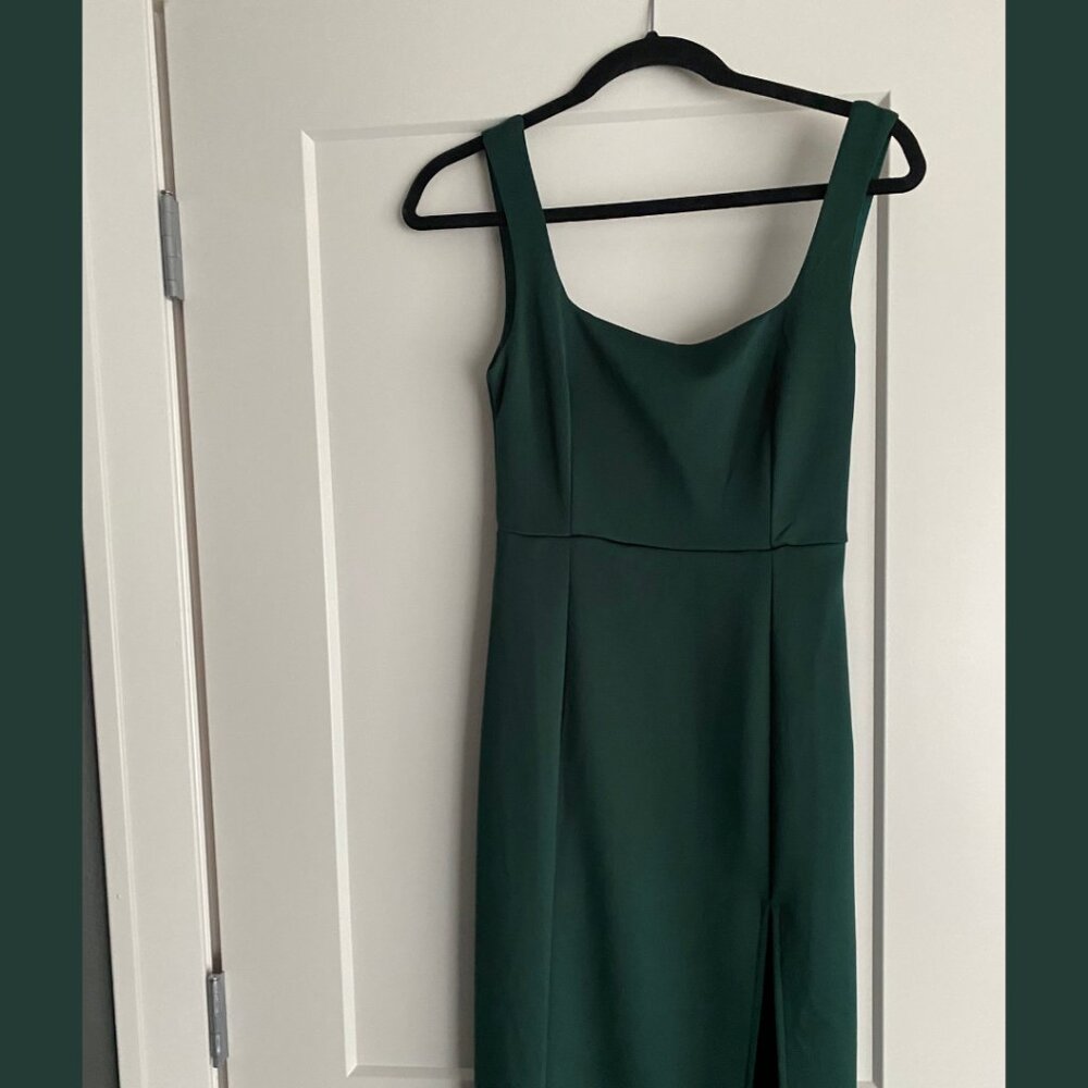 Emerald Showpo Mini Love Dress (NWT)
